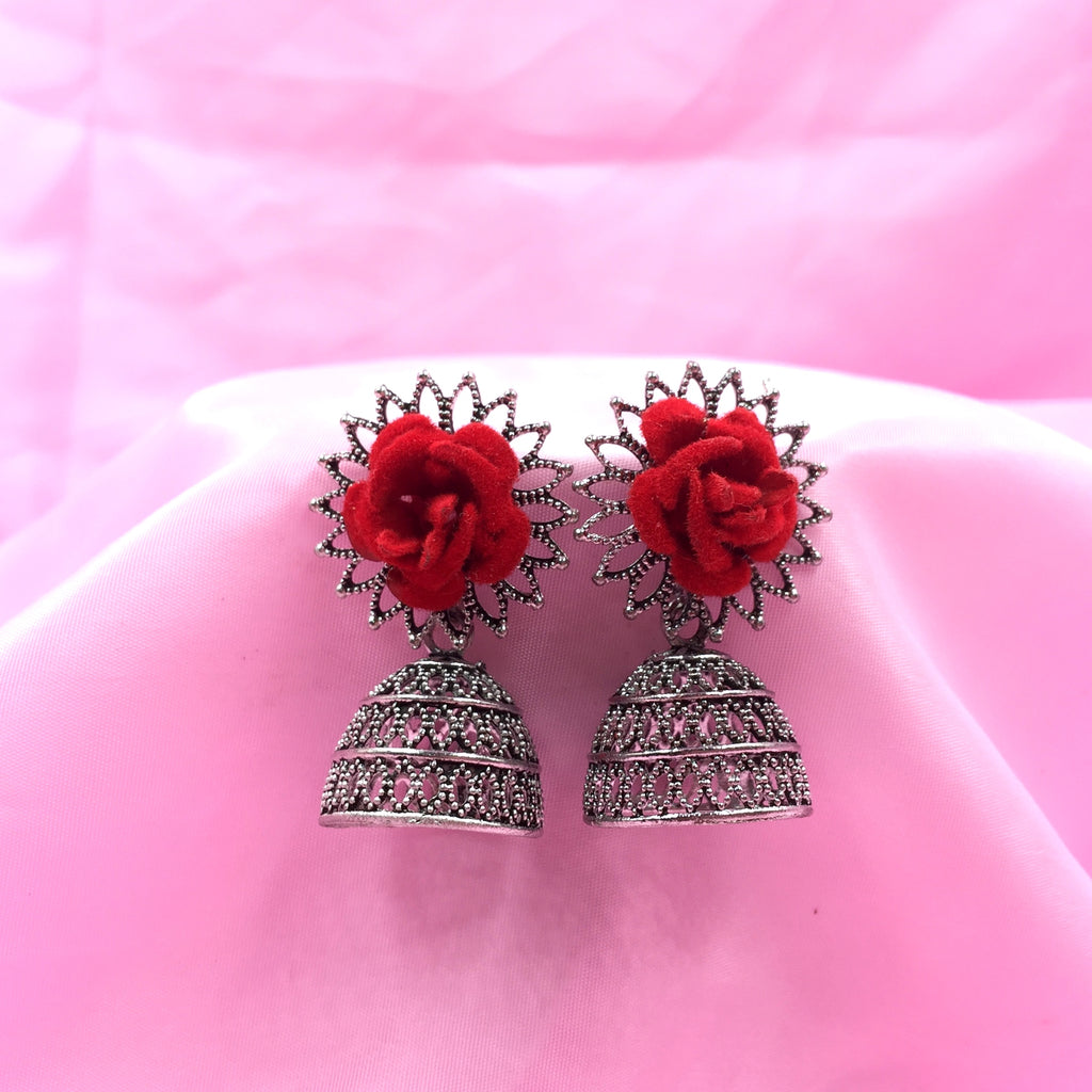 Buy Nextbuye Ethnic Big Jhumka Earrings for Girls Online in Kolkata