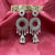 Spike Two Circle Flower Design Jhumka & Ghungroo Earrings