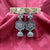 Fine Antique Flower With Jhumka Traditional Earrings