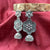 Fine Antique Flower With Jhumka Traditional Earrings