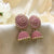 Simple Circle With Solid Jhumka Earrings