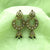 Genuine Royal Style Half Moon Design Jhumka Earrings