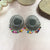 Twisted Sunflower Design Colorful Beads Earrings