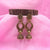 Old Temple Design Lotus Face & Jhumka Earrings