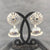 Genuine Shiny Stone & Mirror Jhumka Earring