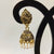 Classic Traditional Golden Jhumka Pearl Earrings