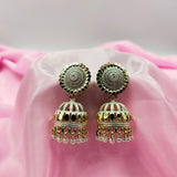 Royal Rajasthani Style Jhumka Beads Earring