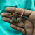Charming Colorful Beads Hoop Jhumka Earring