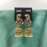 Glory Peacock With Royal Jhumka Earring