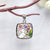 Cute Rabbit Pendant 925 Sterling Silver Beautifully Crafted Enamel Pendant Nature Jewelry Cute Handmade Jewellery
