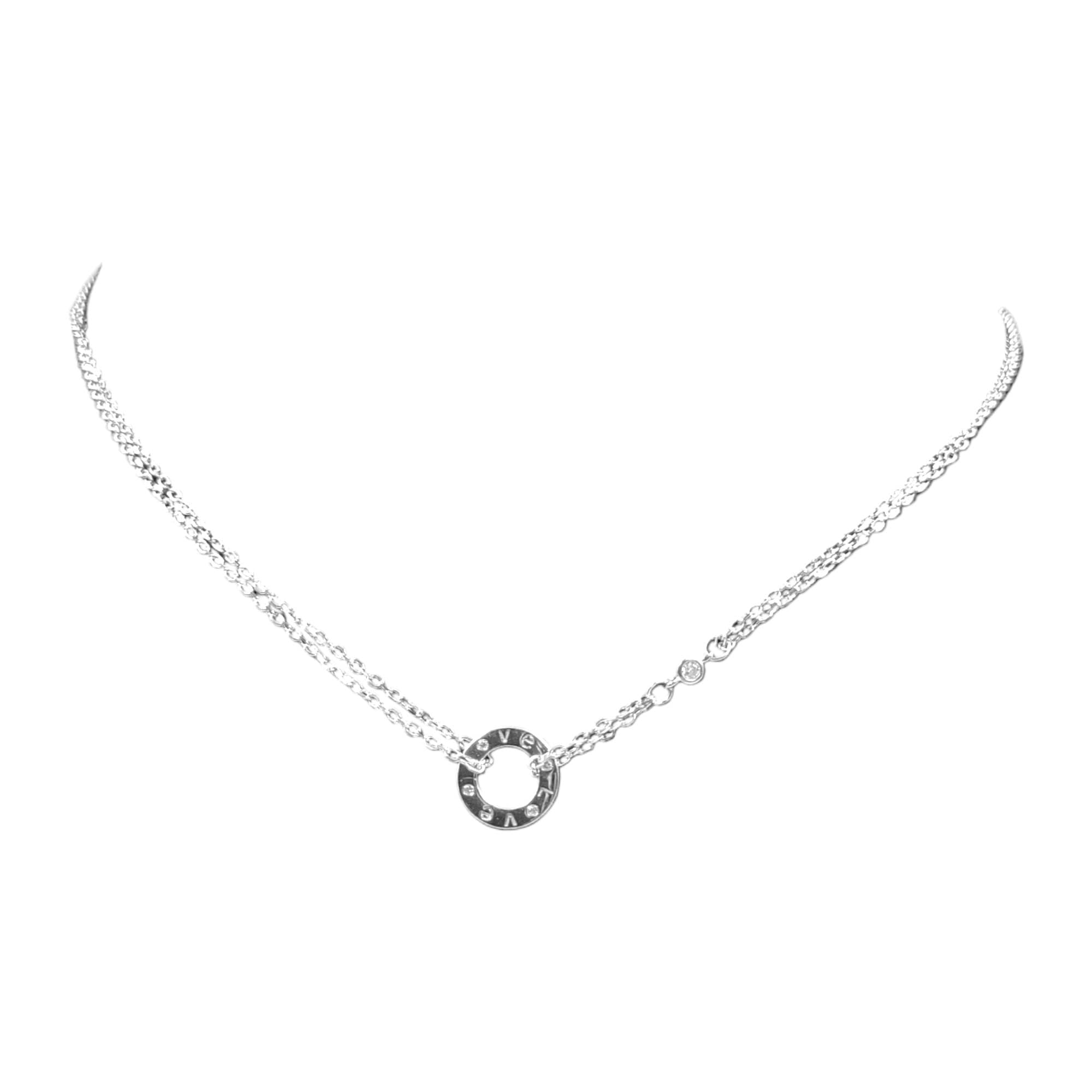 925 Sterling Silver CZ Round Circle with Love Written Unisex Necklace Pendant set Beautiful Minimalist Handmade Gift for lover