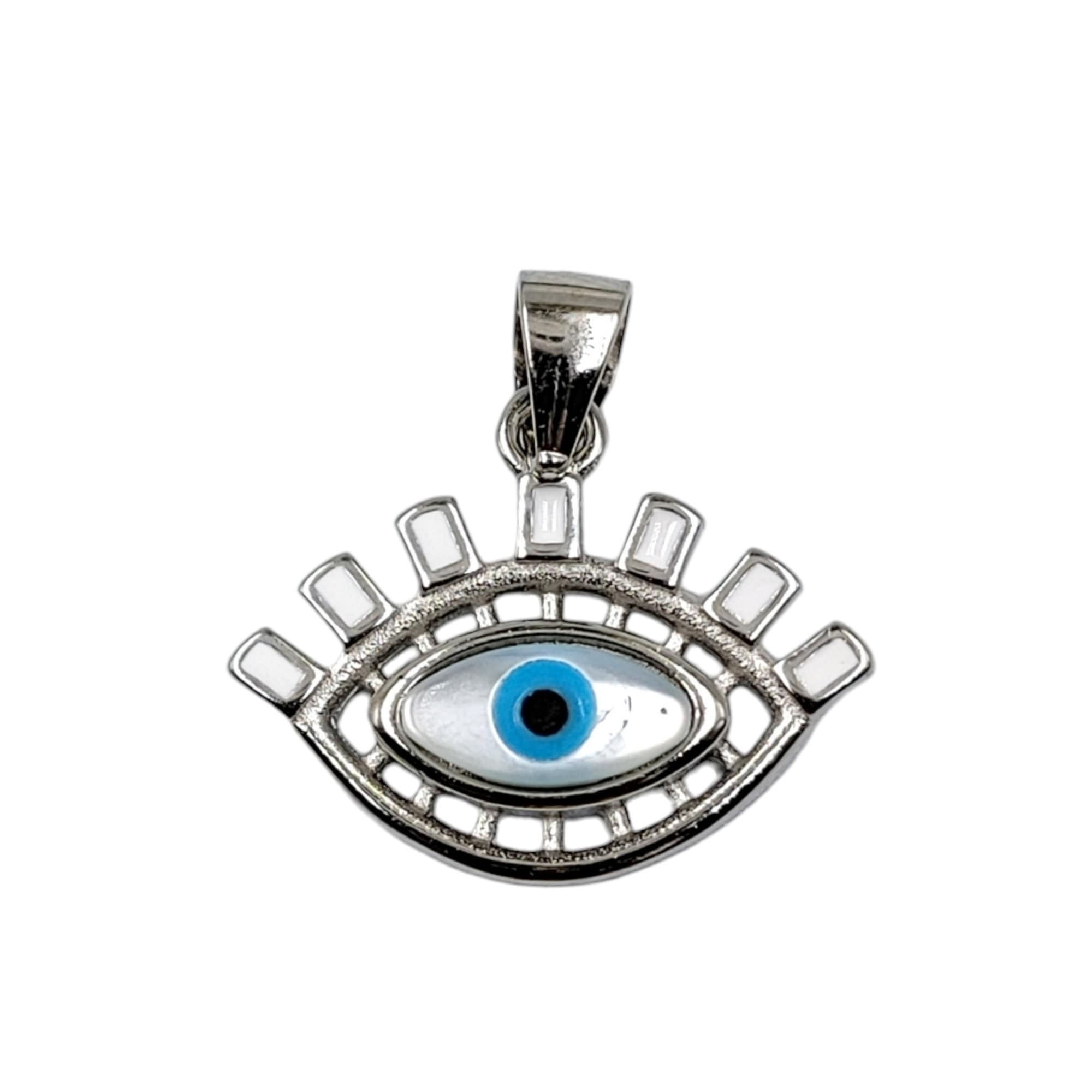 Evil Eye pendant 925 Silver Pendant Beautiful jewelry for Good luck Pendant Handmade Minimalist Pendant