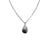 925 Sterling Silver Pear Shape Pendant Half CZ Necklace set Lovely Minimalist Handmade Gift for lover,Girlfriend,Wife