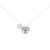 925 Sterling Silver Double Heart Pendant Necklace Set Lovely Twin Heart Jewellery Minimalist Handmade Gift for lover