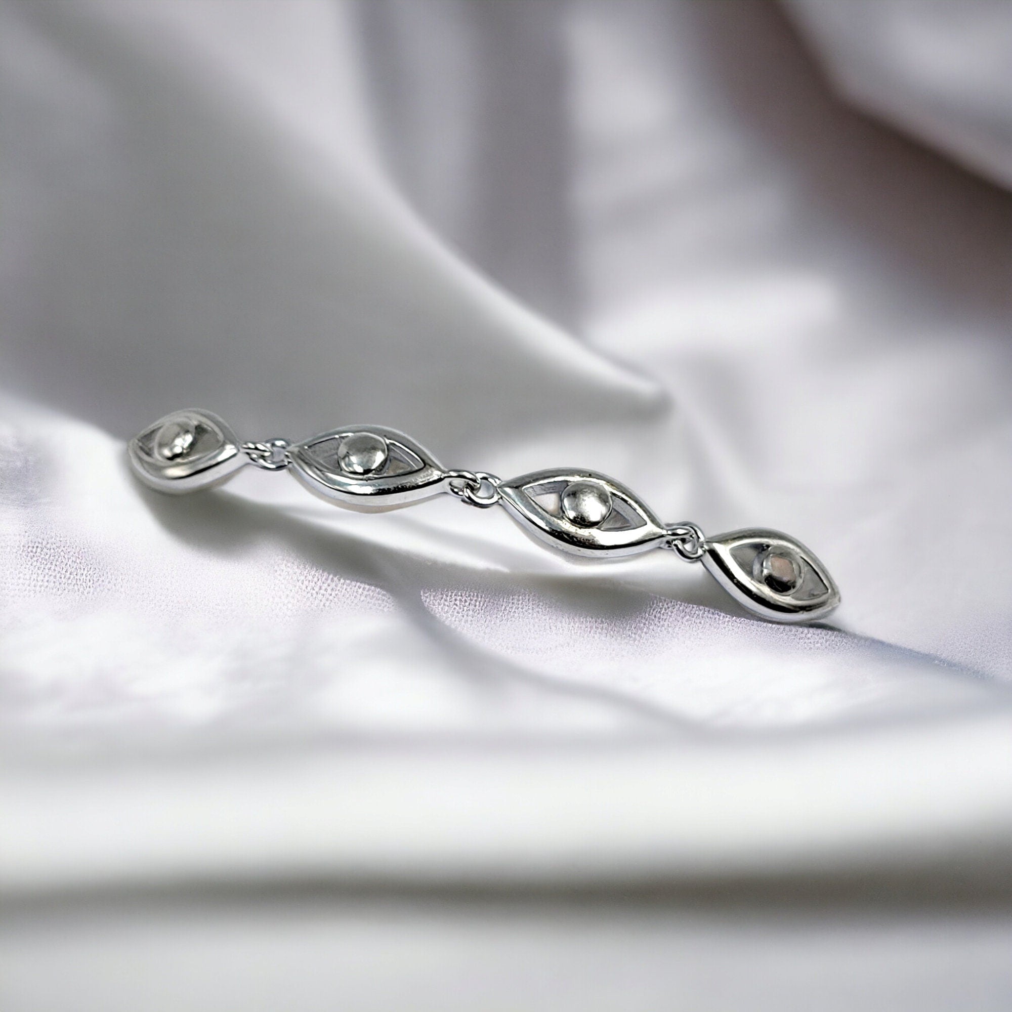 925 Sterling Silver Minimalist Vintage Design Bracelet Minimalist Gift for Mother's Day