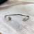 Open ended bangle Silver wrist jewelry Handmade Kada Cuff Style Adjustable Bracelet Best Gift idea for Girls